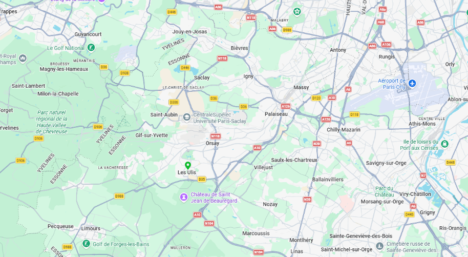 Plombier LES ULIS 91940 - zone d'intervention