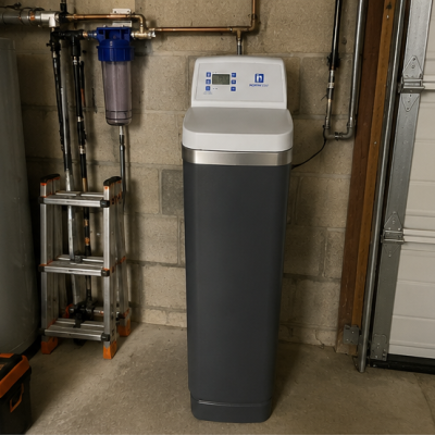 Plombier 78- 91 -92 -94 - installation adoucisseur NORTHSTAR BWT avec son kit de filtration